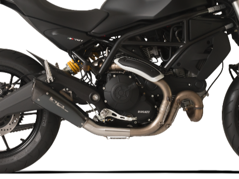 HP CORSE Ducati Monster 797 Slip-on Exhaust 