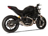 HP CORSE Ducati Monster 797 Slip-on Exhaust "Evoxtreme 260 Satin Short" (racing only) – Accessories in the 2WheelsHero Motorcycle Aftermarket Accessories and Parts Online Shop