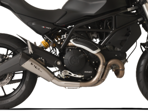 HP CORSE Ducati Monster 797 Slip-on Exhaust 