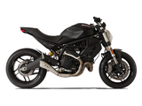 HP CORSE Ducati Monster 797 Slip-on Exhaust "Hydroform Satin Short" (racing only) – Accessories in the 2WheelsHero Motorcycle Aftermarket Accessories and Parts Online Shop