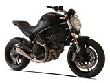 HP CORSE Ducati Monster 797 Slip-on Exhaust "Hydroform Satin Short" (racing only) – Accessories in the 2WheelsHero Motorcycle Aftermarket Accessories and Parts Online Shop