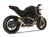 HP CORSE Ducati Monster 797 Slip-on Exhaust "Hydroform Satin" (racing only) – Accessories in the 2WheelsHero Motorcycle Aftermarket Accessories and Parts Online Shop