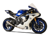 HP CORSE Yamaha YZF-R1 (15/17) Slip-on Exhaust "GP-07 Satin" (racing; with aluminum ring) – Accessories in the 2WheelsHero Motorcycle Aftermarket Accessories and Parts Online Shop