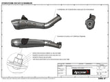 HP CORSE Ducati Scrambler 800 (2015+) Slip-on Exhaust "Hydroform Satin" (EU homologated) – Accessories in the 2WheelsHero Motorcycle Aftermarket Accessories and Parts Online Shop