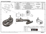 HP CORSE Ducati Scrambler 800 (2015+) Slip-on Exhaust "GP-07 Satin" (EU homologated; with wire mesh) – Accessories in the 2WheelsHero Motorcycle Aftermarket Accessories and Parts Online Shop