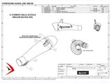 HP CORSE Honda CBR1000RR (08/13) Slip-on Exhaust "Hydroform Satin" (EU homologated) – Accessories in the 2WheelsHero Motorcycle Aftermarket Accessories and Parts Online Shop