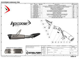 HP CORSE Kawasaki Z900 (17/19) Slip-on Exhaust "Evoxtreme Satin" (EU homologated) – Accessories in the 2WheelsHero Motorcycle Aftermarket Accessories and Parts Online Shop