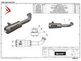 HP CORSE KTM 390 Duke (13/16) Slip-on Exhaust "GP-07 Black with Aluminum Ring" (racing) – Accessories in the 2WheelsHero Motorcycle Aftermarket Accessories and Parts Online Shop