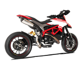 HP CORSE Ducati Hypermotard 821 High Position Slip-on Exhaust "Evoxtreme 310 Satin" (EU homologated) – Accessories in the 2WheelsHero Motorcycle Aftermarket Accessories and Parts Online Shop