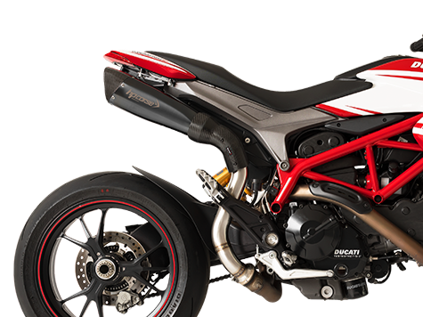 HP CORSE Ducati Hypermotard 821 High Position Slip-on Exhaust 