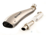 HP CORSE Ducati Monster 797 Slip-on Exhaust "Hydroform Satin Short" (racing only) – Accessories in the 2WheelsHero Motorcycle Aftermarket Accessories and Parts Online Shop