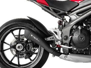 HP CORSE Triumph Speed Triple (16/17) Slip-on Exhaust "Hydroform Black" (racing) – Accessories in the 2WheelsHero Motorcycle Aftermarket Accessories and Parts Online Shop