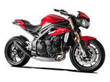 HP CORSE Triumph Speed Triple (16/17) Slip-on Exhaust "Hydroform Black" (racing) – Accessories in the 2WheelsHero Motorcycle Aftermarket Accessories and Parts Online Shop