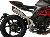 HP CORSE MV Agusta Brutale / Dragster 800 (16/18) Slip-on Exhaust "Evoxtreme 310 Satin" (racing) – Accessories in the 2WheelsHero Motorcycle Aftermarket Accessories and Parts Online Shop