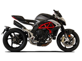 HP CORSE MV Agusta Brutale / Dragster 800 (16/18) Slip-on Exhaust "Evoxtreme 310 Black" (racing) – Accessories in the 2WheelsHero Motorcycle Aftermarket Accessories and Parts Online Shop