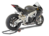 HP CORSE Aprilia RSV4 (15/16) Slip-on Exhaust "GP-07 Satin" (racing; with wire mesh) – Accessories in the 2WheelsHero Motorcycle Aftermarket Accessories and Parts Online Shop