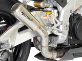 HP CORSE Aprilia RSV4 (15/16) Slip-on Exhaust "GP-07 Satin" (racing; with wire mesh) – Accessories in the 2WheelsHero Motorcycle Aftermarket Accessories and Parts Online Shop