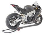 HP CORSE Aprilia RSV4 (15/16) Slip-on Exhaust "GP-07 Black" (racing; with wire mesh) – Accessories in the 2WheelsHero Motorcycle Aftermarket Accessories and Parts Online Shop