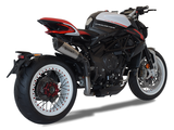 HP CORSE MV Agusta Dragster 800 RR (18/19) High-mount Slip-on Exhaust "Evoxtreme 310 Inox Satin" (Racing) – Accessories in the 2WheelsHero Motorcycle Aftermarket Accessories and Parts Online Shop