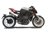 HP CORSE MV Agusta Dragster 800 RR (18/19) High-mount Slip-on Exhaust "Evoxtreme 310 Inox Satin" (Racing) – Accessories in the 2WheelsHero Motorcycle Aftermarket Accessories and Parts Online Shop