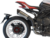 HP CORSE MV Agusta Dragster 800 RR (18/19) High-mount Slip-on Exhaust "Evoxtreme 310 Inox Satin" (Racing) – Accessories in the 2WheelsHero Motorcycle Aftermarket Accessories and Parts Online Shop