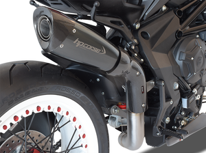 HP CORSE MV Agusta Dragster 800 RR (18/19) High-mount Slip-on Exhaust "Evoxtreme 310 Ceramic Black" (Racing) – Accessories in the 2WheelsHero Motorcycle Aftermarket Accessories and Parts Online Shop