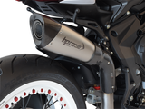 HP CORSE MV Agusta Dragster 800 RR (18/19) High-mount Slip-on Exhaust "Evoxtreme 310 Inox Satin" (Racing) – Accessories in the 2WheelsHero Motorcycle Aftermarket Accessories and Parts Online Shop