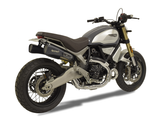 HP CORSE Ducati Scrambler 1100 Dual Slip-on Exhaust "Hydroform Corsa Short Black" (racing) – Accessories in the 2WheelsHero Motorcycle Aftermarket Accessories and Parts Online Shop