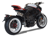 HP CORSE MV Agusta Dragster 800 RR (18/19) High-mount Slip-on Exhaust "GP07 Inox Satin" (Racing) – Accessories in the 2WheelsHero Motorcycle Aftermarket Accessories and Parts Online Shop