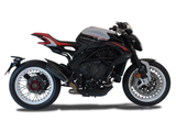 HP CORSE MV Agusta Dragster 800 RR (18/19) Low-mount Slip-on Exhaust "Evoxtreme 310 Ceramic Black" (Racing) – Accessories in the 2WheelsHero Motorcycle Aftermarket Accessories and Parts Online Shop