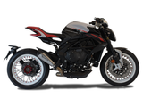 HP CORSE MV Agusta Dragster 800 RR (18/19) Low-mount Slip-on Exhaust "Evoxtreme 310 Titanium" (Racing) – Accessories in the 2WheelsHero Motorcycle Aftermarket Accessories and Parts Online Shop