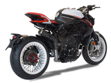 HP CORSE MV Agusta Dragster 800 RR (18/19) High-mount Slip-on Exhaust "GP07 Inox Black" (Racing) – Accessories in the 2WheelsHero Motorcycle Aftermarket Accessories and Parts Online Shop