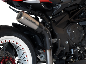 HP CORSE MV Agusta Dragster 800 RR (18/19) High-mount Slip-on Exhaust "GP07 Inox Satin" (Racing) – Accessories in the 2WheelsHero Motorcycle Aftermarket Accessories and Parts Online Shop