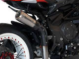 HP CORSE MV Agusta Dragster 800 RR (18/19) High-mount Slip-on Exhaust "GP07 Inox Satin" (Racing) – Accessories in the 2WheelsHero Motorcycle Aftermarket Accessories and Parts Online Shop