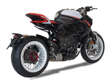 HP CORSE MV Agusta Dragster 800 RR (18/19) Slip-on Exhaust "HydroTre Satin w/ Carbon Cover" (Racing) – Accessories in the 2WheelsHero Motorcycle Aftermarket Accessories and Parts Online Shop