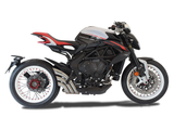 HP CORSE MV Agusta Dragster 800 RR (18/19) Slip-on Exhaust "HydroTre Satin w/ Inox Cover" (Racing) – Accessories in the 2WheelsHero Motorcycle Aftermarket Accessories and Parts Online Shop