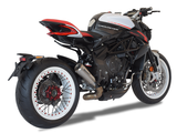 HP CORSE MV Agusta Dragster 800 RR (18/19) Low-mount Slip-on Exhaust "GP07 Inox Satin" (Racing) – Accessories in the 2WheelsHero Motorcycle Aftermarket Accessories and Parts Online Shop