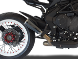 HP CORSE MV Agusta Dragster 800 RR (18/19) Low-mount Slip-on Exhaust "GP07 Inox Black" (Racing) – Accessories in the 2WheelsHero Motorcycle Aftermarket Accessories and Parts Online Shop