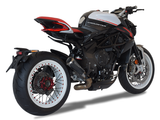 HP CORSE MV Agusta Dragster 800 RR (18/19) Low-mount Slip-on Exhaust "GP07 Inox Black" (Racing) – Accessories in the 2WheelsHero Motorcycle Aftermarket Accessories and Parts Online Shop