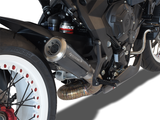 HP CORSE MV Agusta Dragster 800 RR (18/19) Low-mount Slip-on Exhaust "GP07 Inox Black" (Racing) – Accessories in the 2WheelsHero Motorcycle Aftermarket Accessories and Parts Online Shop