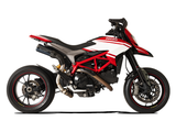 HP CORSE Ducati Hypermotard 821 Slip-on Exhaust "GP-07 Black" (EU homologated; with wire mesh) – Accessories in the 2WheelsHero Motorcycle Aftermarket Accessories and Parts Online Shop