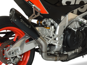 HP CORSE Aprilia RSV4 / Tuono V4 (17/18) Slip-on Exhaust "Evoxtreme 310 Black" (racing) – Accessories in the 2WheelsHero Motorcycle Aftermarket Accessories and Parts Online Shop