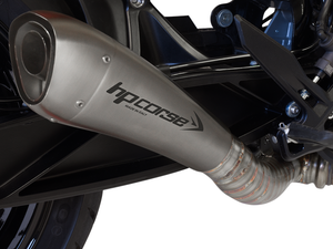 HP CORSE KTM 790 / 890 Duke Slip-on Exhaust "Hydroform Short Satin" (racing) – Accessories in the 2WheelsHero Motorcycle Aftermarket Accessories and Parts Online Shop