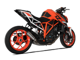 HP CORSE KTM 1290 Super Duke R (14/16) Slip-on Exhaust "GP-07 Satin with Aluminum Ring" (racing) – Accessories in the 2WheelsHero Motorcycle Aftermarket Accessories and Parts Online Shop