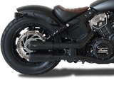 HP CORSE Indian Scout / Sixty / Bobber Slip-on Dual Exhaust "V-2 Ceramic Black" (Racing) – Accessories in the 2WheelsHero Motorcycle Aftermarket Accessories and Parts Online Shop