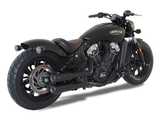 HP CORSE Indian Scout / Sixty / Bobber Slip-on Dual Exhaust "V-2 Ceramic Black" (Racing) – Accessories in the 2WheelsHero Motorcycle Aftermarket Accessories and Parts Online Shop