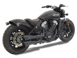 HP CORSE Indian Scout / Sixty / Bobber Slip-on Dual Exhaust "Hydroform Ceramic Black" (Racing) – Accessories in the 2WheelsHero Motorcycle Aftermarket Accessories and Parts Online Shop