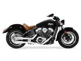 HP CORSE Indian Scout / Sixty / Bobber Slip-on Dual Exhaust "V-2 Inox Polish" (Racing) – Accessories in the 2WheelsHero Motorcycle Aftermarket Accessories and Parts Online Shop