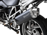 HP CORSE BMW R1200GS (10/12) Slip-on Exhaust "4-Track R Black" (EU homologated) – Accessories in the 2WheelsHero Motorcycle Aftermarket Accessories and Parts Online Shop