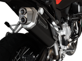 HP CORSE BMW F850GS Slip-on Exhaust "4-Track R Black" (EU homologated) – Accessories in the 2WheelsHero Motorcycle Aftermarket Accessories and Parts Online Shop